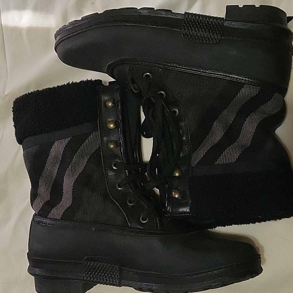 Authentic Burberry boots